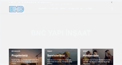 Desktop Screenshot of bncinsaat.com